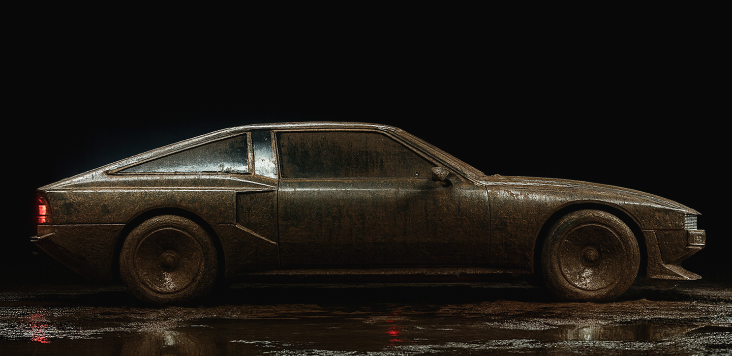 Car before wash