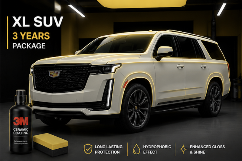 Ceramic Coating XL SUV - 3 Years Package (1 day)