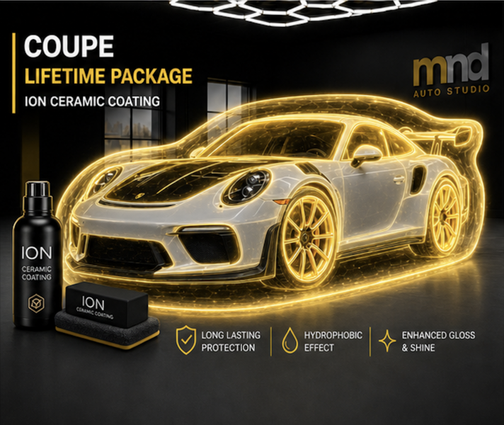 Ceramic Coating Compact Car - Lifetime Package (1-2 days)