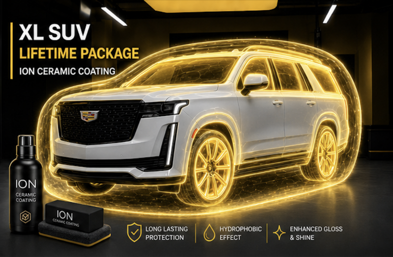 Ceramic Coating XL SUV - Lifetime Package (1-2 days)