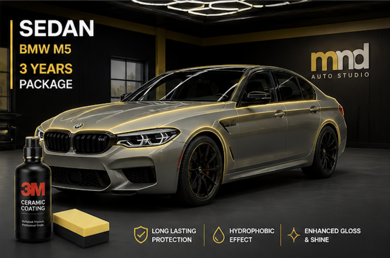 Ceramic Coating SEDAN - 3 Years Package (1 day)