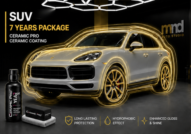 Ceramic Coating Mid Size SUV - 7 Years Package (1 day)